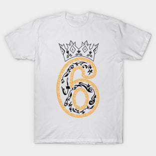 six The best number T-Shirt